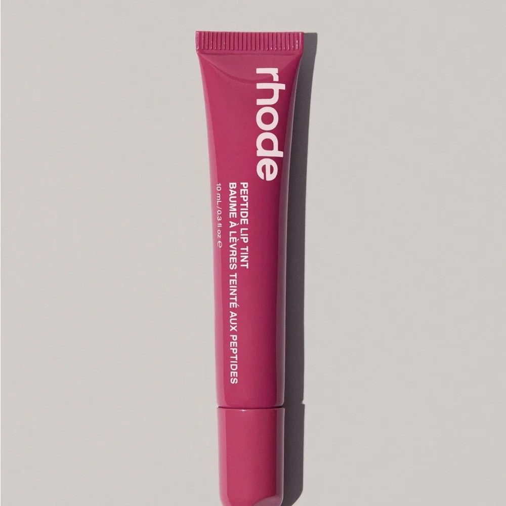 ✨ Rhode Peptide Lip Tint Raspberry Jelly BNIB | Full Size | Viral Clean Beauty 🎀
